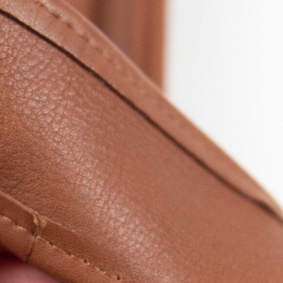 Vintage Coach Taft Bag 9980 Leather Purse Crossbody Bag British Tan EUC - Picture 7 of 12